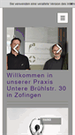 Mobile Screenshot of orthoaerzte.ch